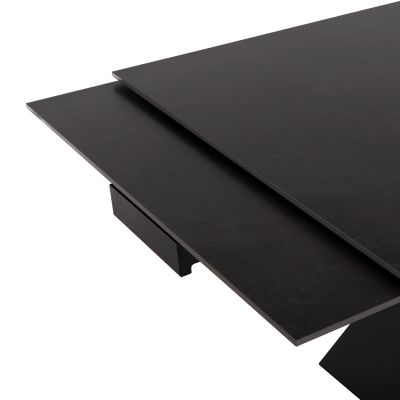 ΣΕΤ ΤΡΑΠΕΖΑΡΙΑΣ 7ΤΜΧ DOMINION SM21231 ΚΕΡΑΜΙΚΟ TOP--ΜΑΥΡΟ ΜΕΤΑΛΛΟ