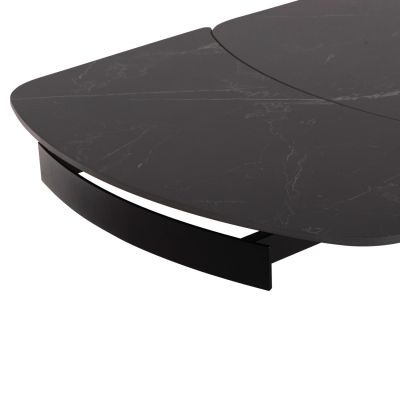 ΣΕΤ ΤΡΑΠΕΖΑΡΙΑΣ 7ΤΜΧ MEMNON SM21238 ΚΕΡΑΜΙΚΟ TOP--ΜΑΥΡΟ ΜΕΤΑΛΛΟ