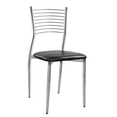 Chair Elvira HM0025.02 seat from black PU 40X44X83 cm