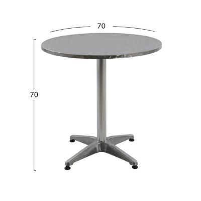 ROUND TABLE FELIX HM5024 ALUMINUM Φ70cm 4legs