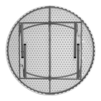 Маса Кръгла Кетъринг-Конферентна HM5061 Φ182x74 Сгъваеми крака