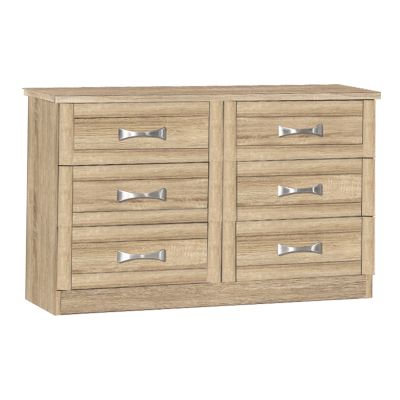 Тоалетка-чекмедже HM317.02 с 6 чекмеджета Sonama 120x40x76см