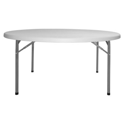 Маса Кръгла Кетъринг-Конферентна HM5062 Φ122x74см Сгъваеми крака