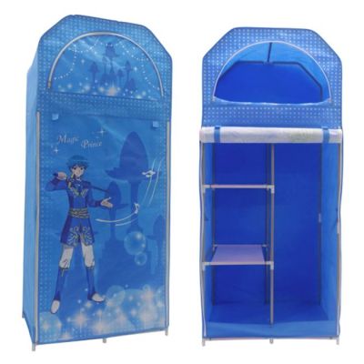 Гардероб от плат HM250.05 Син 70Χ43Χ157