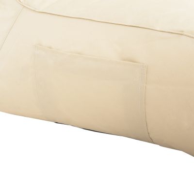 Pouf Cloud Armchair HM5112.01 Cream 6188 76x102x72Ηcm