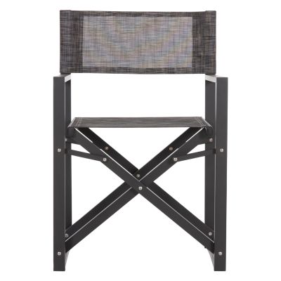 DIRECTOR'S CHAIR ALUMINUM DUPRE HM5094.01 GREY COLOR 57x48,5x85.5Hcm.