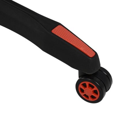 Офис стол за игри HM1056.01 Racing Черно и червено PU 67x70x134 cm