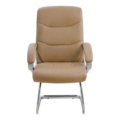 Конферентен стол HM1088.09 цвят камила 63x58x104 см