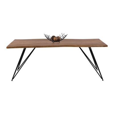 Dining Table Rio HM8181 Solid acacia wood 200Χ96Χ76Η