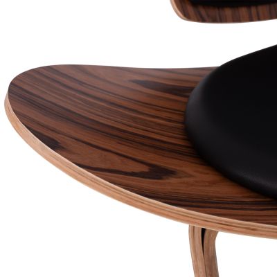 Фотьойл Superior Plus HM1128.01 Cherry red цвят с черна възглавница PU 89x83x76 cm