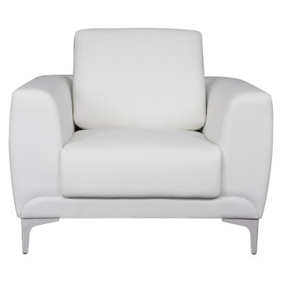 Armchair Kenzie HM3121.12 White PU 89x81x81 cm