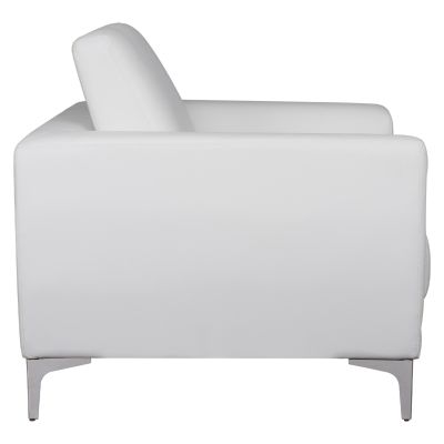 Armchair Kenzie HM3121.12 White PU 89x81x81 cm