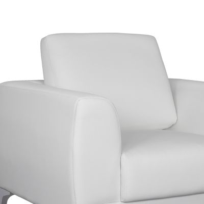 Armchair Kenzie HM3121.12 White PU 89x81x81 cm