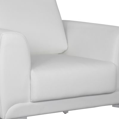 Armchair Kenzie HM3121.12 White PU 89x81x81 cm