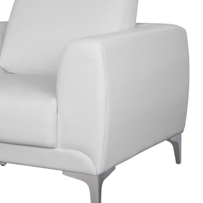 Armchair Kenzie HM3121.12 White PU 89x81x81 cm