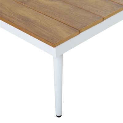 Corner Sofa Aluminum with Table for outdoor spaces HM5126.11