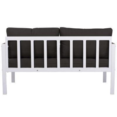 2-местен Диван алуминий HM5523.01 Бял