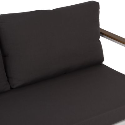 2-местен Диван алуминий HM5523.01 Бял