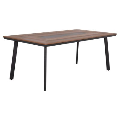 Aluminum Table with polywood 200x100 Grey HM5131.12