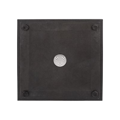 Base metallic Grey 40x40x72 with adjusters HM421.20