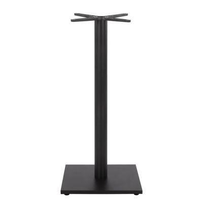 Bar Base Metall Black matte color 45x45x108cm with adjuster HM439