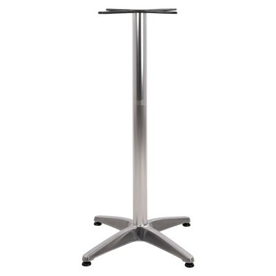 Bar Base Aluminum 66x66x109cm with cross 44x44cm HM450 Chromed