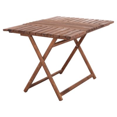 Режисьорска маса Лимнос масивна дървесина импрегниран орех HM5649.01 120x80x75cm