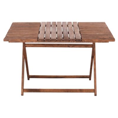 Режисьорска маса Лимнос масивна дървесина импрегниран орех HM5649.01 120x80x75cm