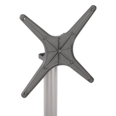 Алуминиева основа сгъваема хромирана 69x69x73-92см с кръст 48x48 HM459.03