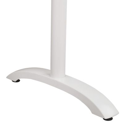 ALUMINUM base 2 legs HM461.02 White 78,5x60x73