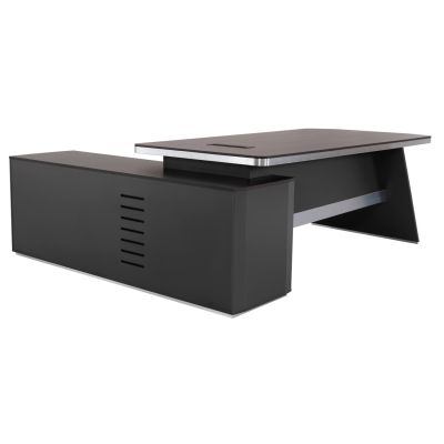 Професионален офис десен ъгъл Rosewood HM2083R 220x180x76см