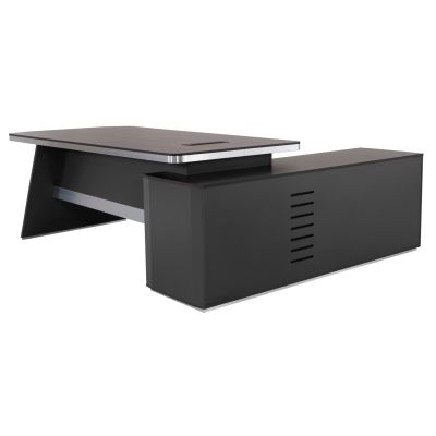 Професионален офис ляв ъгъл Rosewood HM2083L 220x180x76см