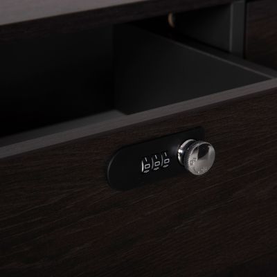 Професионален офис ляв ъгъл Rosewood HM2083L 220x180x76см