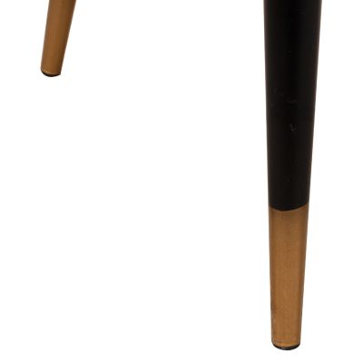 Chair Serentiy HM8527.02 Velvet Rotten apple with metallic frame 51x58x83cm