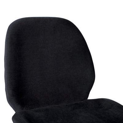 Бар стол Nora Black Velvet & Gold Metallic Frame HM8524.04 48x61x103 см