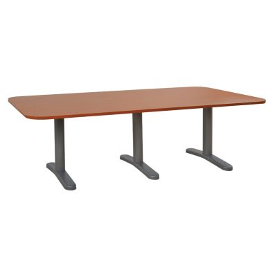 Професионален конферентен офис HM2047.13 в цвят череша 240x120x75 см.