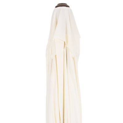 Umbrella Alu 3x3 360 degree with grey fabric HM6025.01