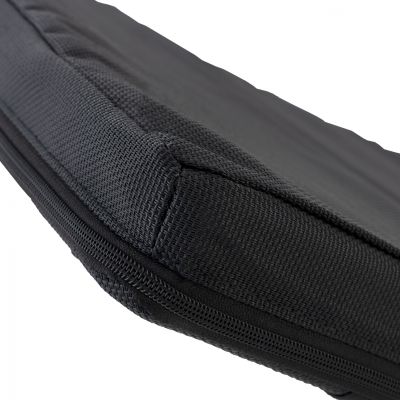 Sunbed Cushion Textline Sifnos Black HM11234.05T 196(117+1+78)x58x6cm