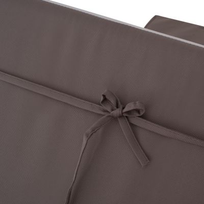 Sunbed Pillow Polyester Sifnos Grey HM11235.10P 198(119+1+78)x70x10cm