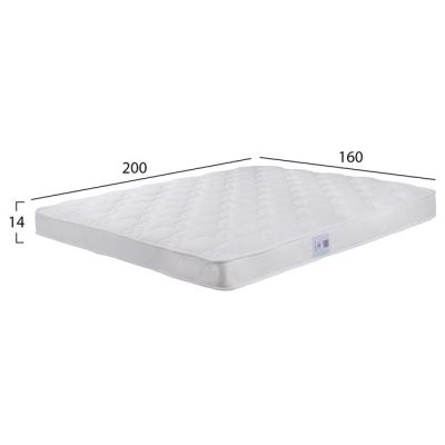 Classic Mattress with low spring 160x200x14cm