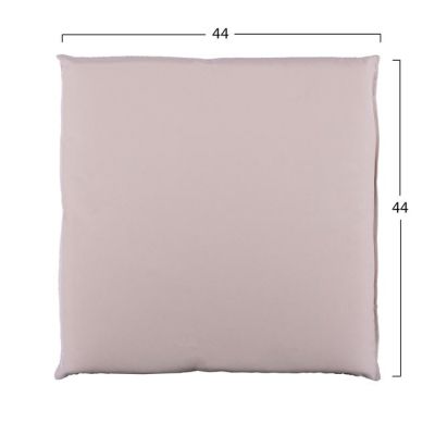 Fabric Pillow Beige 44x44x5.5 HM5746.01