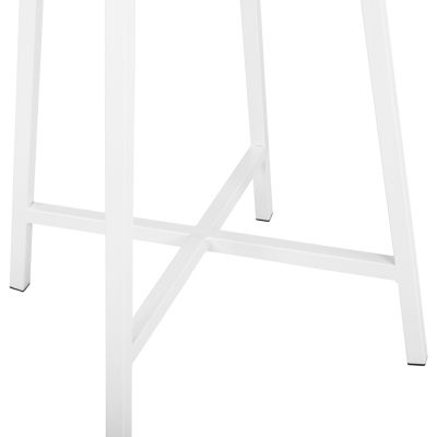Метална стойка бар база 4 крака TS952 Бяла 48.5x47.5x104 см.