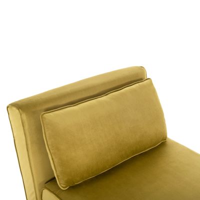 ARMCHAIR-BED BRAXTON HM8425.23 OLIVE GREEN VELVET 78x88x78Hcm.