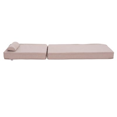 SUNLOUNGER CUSHION AKINO HM21095.01 OLEFIN IN BEIGE WITH FOAM FILLING 190x70x10Hcm.