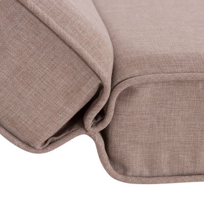 SUNLOUNGER CUSHION AKINO HM21095.01 OLEFIN IN BEIGE WITH FOAM FILLING 190x70x10Hcm.