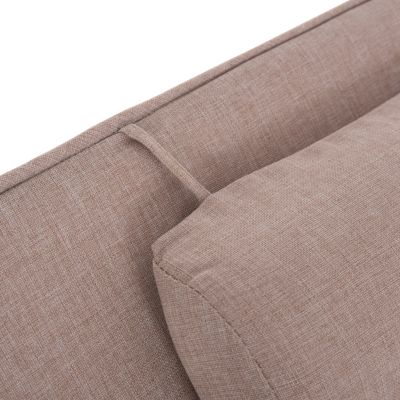 SUNLOUNGER CUSHION AKINO HM21095.01 OLEFIN IN BEIGE WITH FOAM FILLING 190x70x10Hcm.