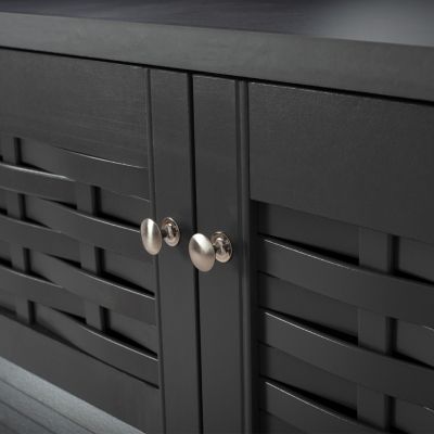 ΠΑΠΟΥΤΣΟΘΗΚΗ-ΝΤΟΥΛΑΠΙ KAILENA ΞΥΛΙΝΗ HM2230.10 ΓΚΡΙ 77x40x121,5 ек.