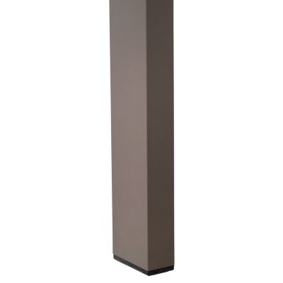 OUTDOOR DINING TABLE GOYA HM6059.04 ALUMINUM IN CHAMPAGNE & POLYWOOD TABLETOP 160X80Χ75Hcm.