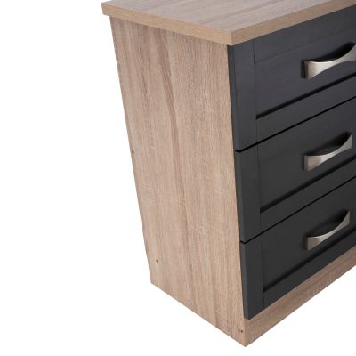 Скрин с 6 чекмеджета- Sonama-Grey- 120x40x76см
