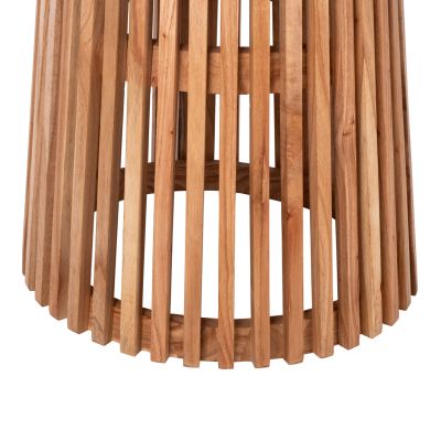 DINING TABLE FRANTZ HM9388.01 SOLID MINDI NATURAL ROUND D120Χ78H cm